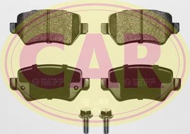 CAR PNT0561 - Тормозные колодки, дисковые, комплект autodif.ru
