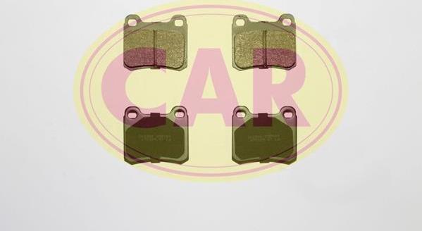 CAR PNT181 - Тормозные колодки, дисковые, комплект autodif.ru