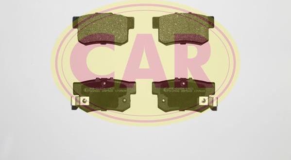 CAR PNT805 - Тормозные колодки, дисковые, комплект autodif.ru