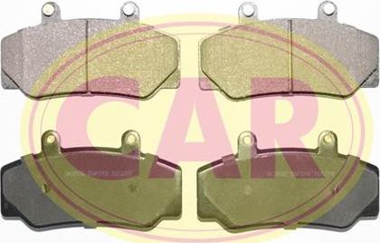 CAR PNT813 - Тормозные колодки, дисковые, комплект autodif.ru