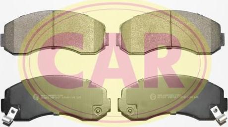 CAR PNT7001 - Тормозные колодки, дисковые, комплект autodif.ru