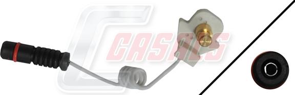 Casals 50043 - Сигнализатор, износ тормозных колодок autodif.ru