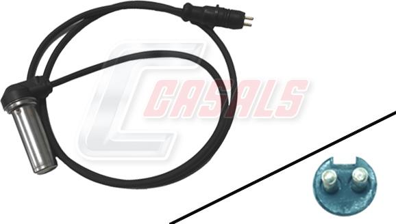 Casals 50348 - Датчик ABS, частота вращения колеса autodif.ru