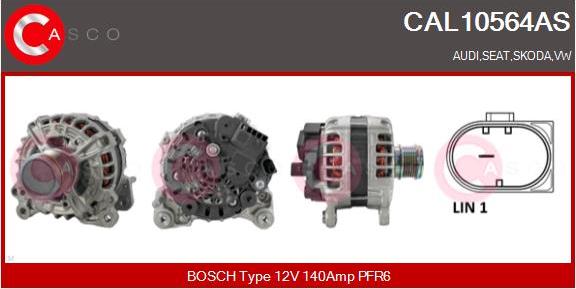 Casco CAL10564AS - Генератор autodif.ru