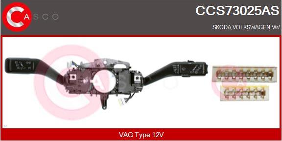 Casco CCS73025AS - Выключатель на рулевой колонке autodif.ru