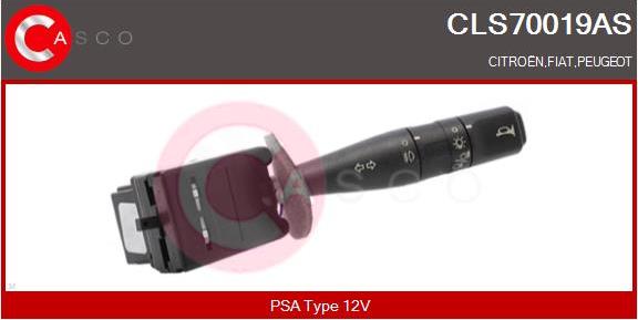Casco CLS70019AS - Выключатель на рулевой колонке autodif.ru