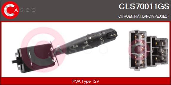 Casco CLS70011GS - Выключатель на рулевой колонке autodif.ru