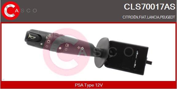 Casco CLS70017AS - Выключатель на рулевой колонке autodif.ru