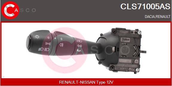 Casco CLS71005AS - Выключатель на рулевой колонке autodif.ru