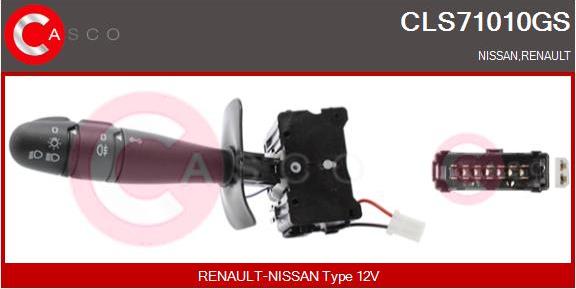 Casco CLS71010GS - Выключатель на рулевой колонке autodif.ru