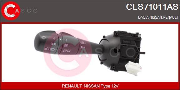 Casco CLS71011AS - Выключатель на рулевой колонке autodif.ru