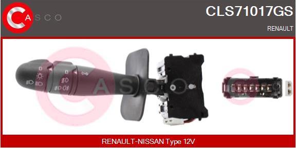 Casco CLS71017GS - Выключатель на рулевой колонке autodif.ru