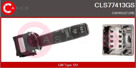 Casco CLS77413GS - Выключатель на рулевой колонке autodif.ru