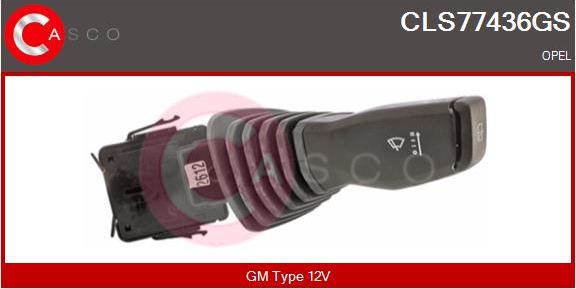 Casco CLS77436GS - Выключатель на рулевой колонке autodif.ru