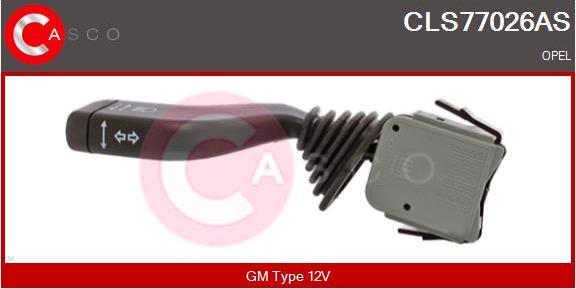 Casco CLS77026AS - Выключатель на рулевой колонке autodif.ru