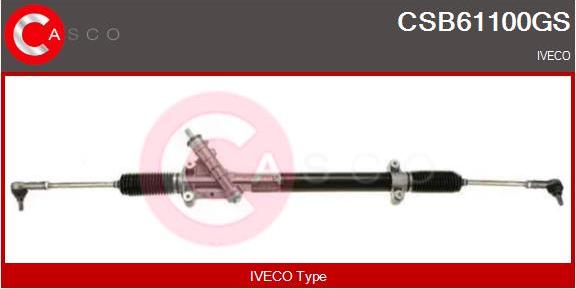 Casco CSB61100GS - Рулевой механизм, рейка autodif.ru