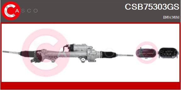 Casco CSB75303GS - Рулевой механизм, рейка autodif.ru