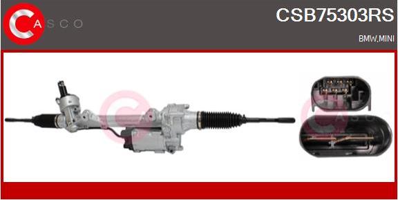 Casco CSB75303RS - Рулевой механизм, рейка autodif.ru