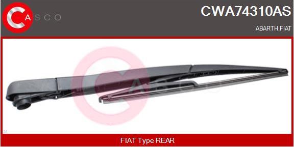 Casco CWA74310AS - Рычаг стеклоочистителя, система очистки окон autodif.ru