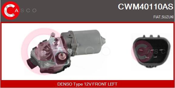 Casco CWM40110AS - Двигатель стеклоочистителя autodif.ru
