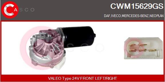 Casco CWM15629GS - Двигатель стеклоочистителя autodif.ru