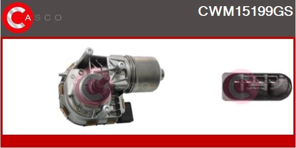 Casco CWM15199GS - Двигатель стеклоочистителя autodif.ru