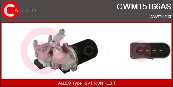 Casco CWM15166AS - Двигатель стеклоочистителя autodif.ru