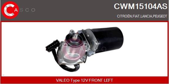 Casco CWM15104AS - Двигатель стеклоочистителя autodif.ru
