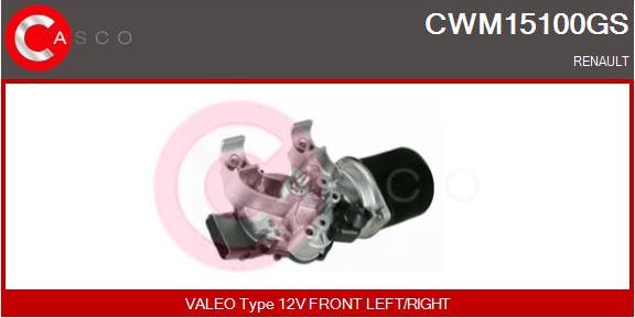 Casco CWM15100GS - Двигатель стеклоочистителя autodif.ru