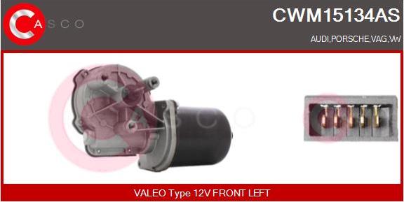 Casco CWM15134AS - Двигатель стеклоочистителя autodif.ru