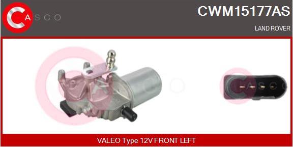 Casco CWM15177AS - Двигатель стеклоочистителя autodif.ru