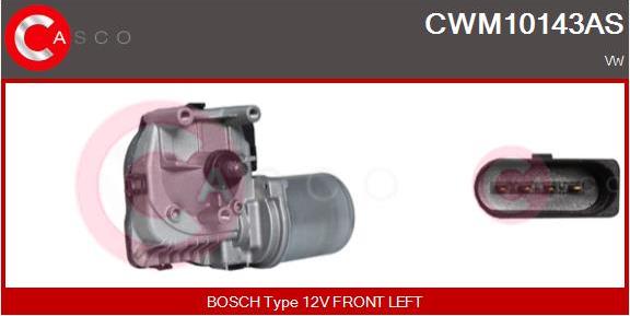 Casco CWM10143AS - Двигатель стеклоочистителя autodif.ru