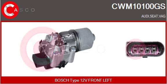 Casco CWM10100GS - Двигатель стеклоочистителя autodif.ru