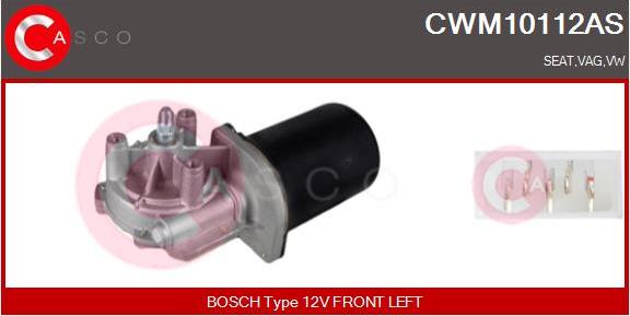 Casco CWM10112AS - Двигатель стеклоочистителя autodif.ru