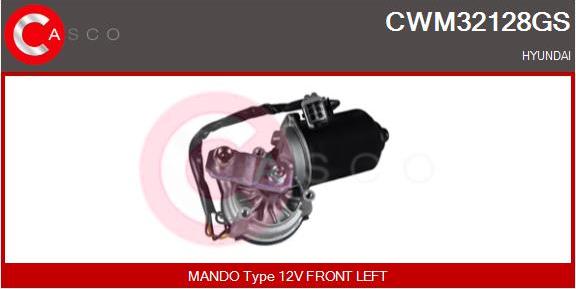 Casco CWM32128GS - Двигатель стеклоочистителя autodif.ru