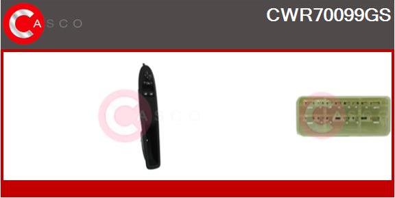 Casco CWR70099GS - Выключатель, стеклоподъемник autodif.ru