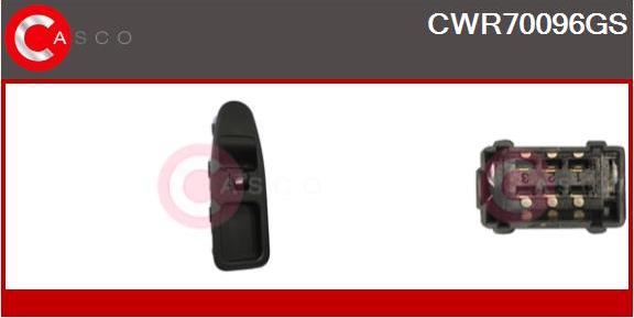 Casco CWR70096GS - Выключатель, стеклоподъемник autodif.ru