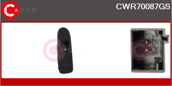 Casco CWR70087GS - Выключатель, стеклоподъемник autodif.ru