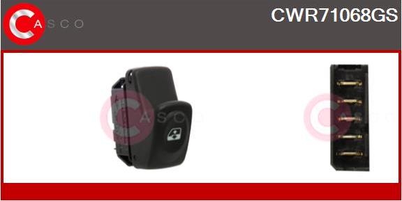Casco CWR71068GS - Выключатель, стеклоподъемник autodif.ru