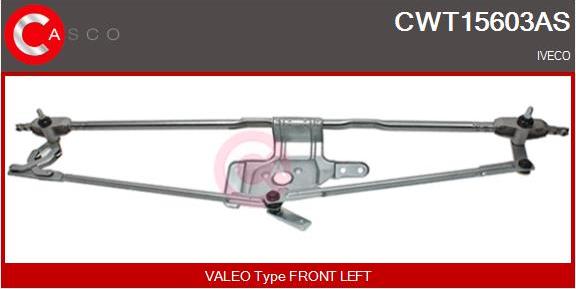 Casco CWT15603AS - Система тяг и рычагов привода стеклоочистителя autodif.ru
