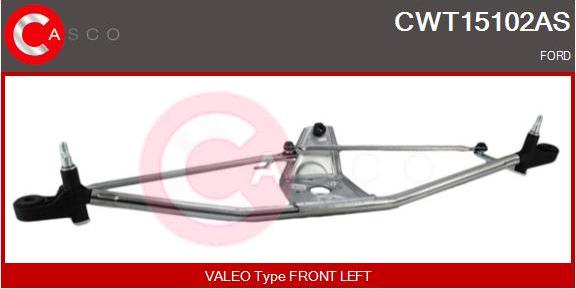 Casco CWT15102AS - Система тяг и рычагов привода стеклоочистителя autodif.ru