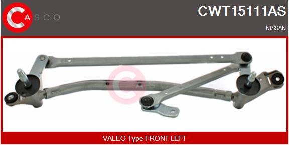 Casco CWT15111AS - Система тяг и рычагов привода стеклоочистителя autodif.ru