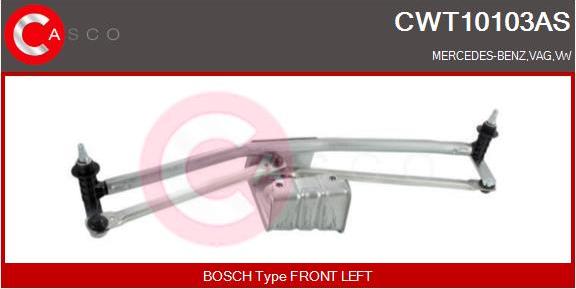 Casco CWT10103AS - Система тяг и рычагов привода стеклоочистителя autodif.ru