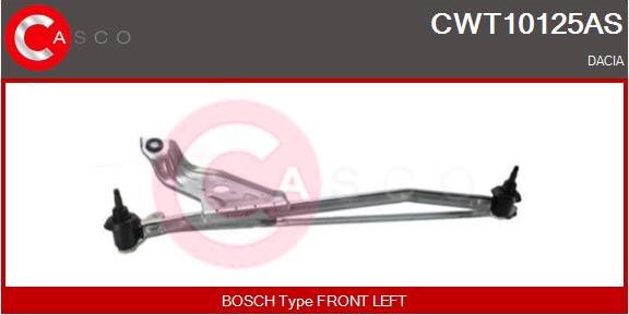 Casco CWT10125AS - Система тяг и рычагов привода стеклоочистителя autodif.ru
