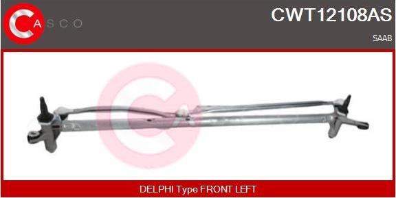 Casco CWT12108AS - Система тяг и рычагов привода стеклоочистителя autodif.ru
