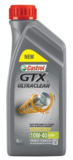 Castrol 15A4DE - Castrol 10W40 (1L) GTX ULTRACLEAN масло мот.!\ACEA A3/B3, A3/B4, API SL/CF, Fiat 9.55535-D2/G2 autodif.ru