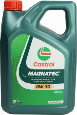 Castrol MAGNATEC 0W30 D 4L - Моторное масло autodif.ru