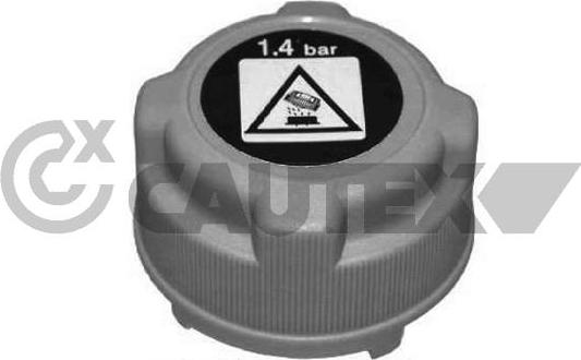 Cautex 955385 - Крышка, резервуар охлаждающей жидкости autodif.ru
