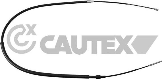 Cautex 460057 - Тросик, cтояночный тормоз autodif.ru