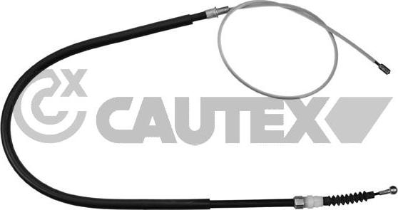 Cautex 468249 - Тросик, cтояночный тормоз autodif.ru